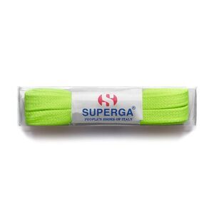 Superga Cotton Shoe Laces / Green Fluo